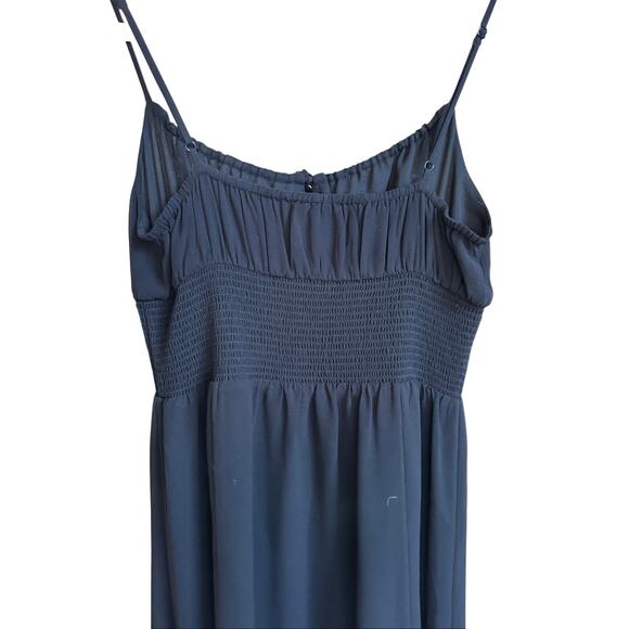 Aritzia Wilfred Genoa Midi Dress Size Small Black Classy Feminine - Picture 11 of 16